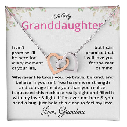 Granddaughter Gifts from Grandma - To My Granddaughter Necklace from Grandmother