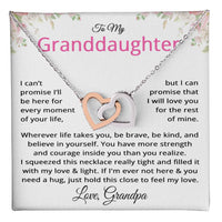 Load image into Gallery viewer, Granddaughter Gifts from Grandpa - To My Granddaughter Necklace from Grandfather
