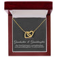 Granddaughter Necklace from Grandmother Christmas Gifts for Granddaughter Birthday Gift The Bond Between A Grandmother and Granddaughter is Unbreakable