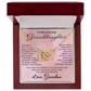 To My Amazing Granddaughter Necklace from Grandma Granddaughter Gift from Grandmother Christmas Birthday Jewelry