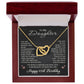 45th Birthday Gifts from Mom Dad for Daughter 45th Birthday Necklace Heart Pendant Jewelry 45 Years Old Birthday