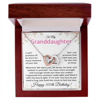 Load image into Gallery viewer, 100th Birthday Gifts for Granddaughter - To My Granddaughter Necklace
