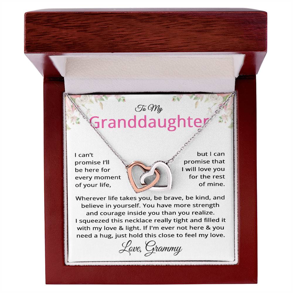Granddaughter Gifts from Grammy - To My Granddaughter Necklace from Grandmother