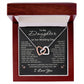 To My Daughter on Her Wedding Day Necklace from Mom Dad Gift