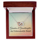 Grandma Granddaughter Necklace Grandma Christmas Gift from Granddaughter Grandma Birthday Gift An Unbreakable Bond Grandma Interlocking Hearts Pendant