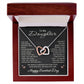Happy Sweetest Day Gifts from Mom Dad for Daughter Happy Sweetest Day Necklace Heart Pendant Jewelry