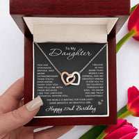 Load image into Gallery viewer, 22nd Birthday Gifts from Mom Dad for Daughter - Custom 22nd Birthday Necklace Jewelry for Her
