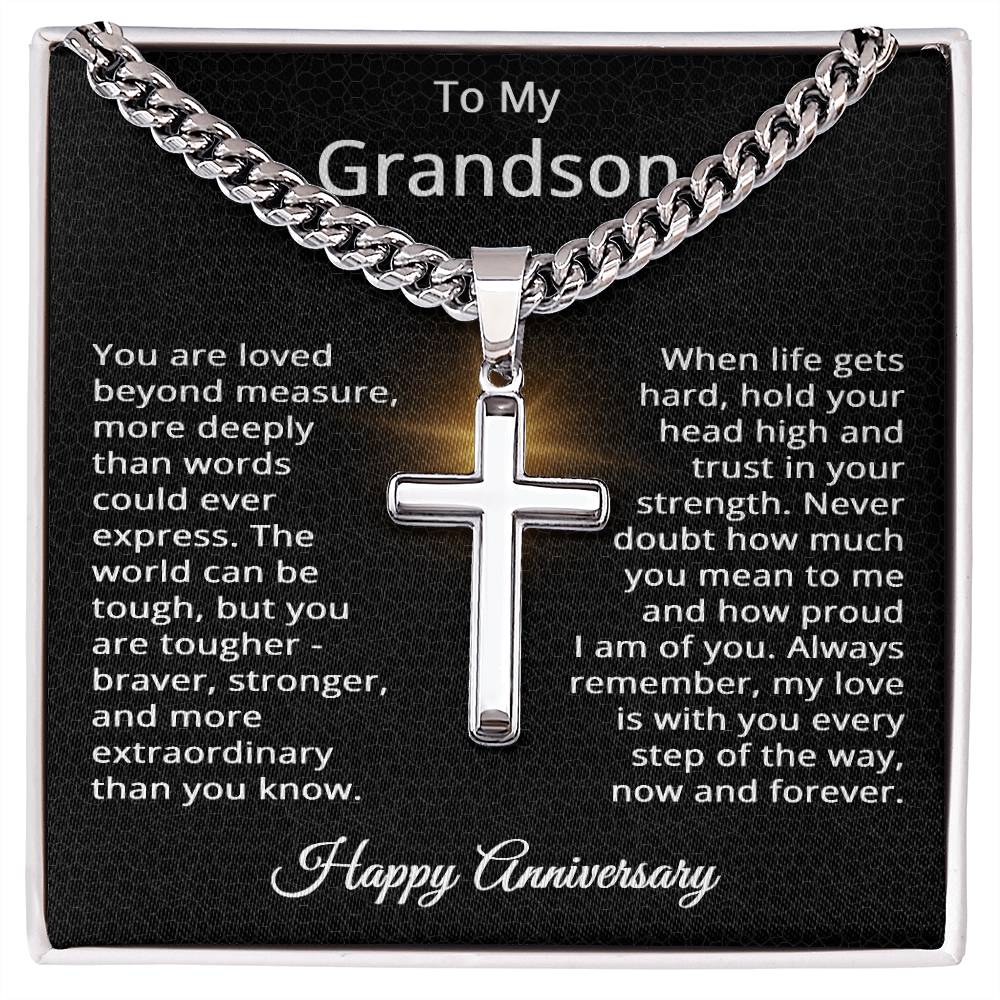 Happy Anniversary Gifts for Grandson Happy Anniversary Necklace Jewelry
