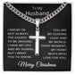 Merry Christmas Gifts for Husband Merry Christmas Necklace Jewelry