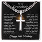 36th Birthday Gifts for Grandson Happy 36th Birthday Necklace Jewelry 36 Years Old Birthday Gift