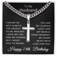 78th Birthday Gifts for Husband Happy 78th Birthday Necklace Jewelry 78 Years Old Birthday Gift