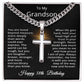 38th Birthday Gifts for Grandson Happy 38th Birthday Necklace Jewelry 38 Years Old Birthday Gift