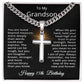 15th Birthday Gifts for Grandson Happy 15th Birthday Necklace Jewelry 15 Years Old Birthday Gift