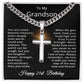 21st Birthday Gifts for Grandson Happy 21st Birthday Necklace Jewelry 21 Years Old Birthday Gift