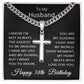 38th Birthday Gifts for Husband Happy 38th Birthday Necklace Jewelry 38 Years Old Birthday Gift