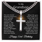 22nd Birthday Gifts for Grandson Happy 22nd Birthday Necklace Jewelry 22 Years Old Birthday Gift