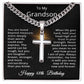 48th Birthday Gifts for Grandson Happy 48th Birthday Necklace Jewelry 48 Years Old Birthday Gift