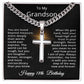 18th Birthday Gifts for Grandson Happy 18th Birthday Necklace Jewelry 18 Years Old Birthday Gift