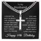 49th Birthday Gifts for Husband Happy 49th Birthday Necklace Jewelry 49 Years Old Birthday Gift