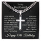 55th Birthday Gifts for Husband Happy 55th Birthday Necklace Jewelry 55 Years Old Birthday Gift