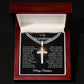 Merry Christmas Gifts for Grandson Merry Christmas Necklace Jewelry