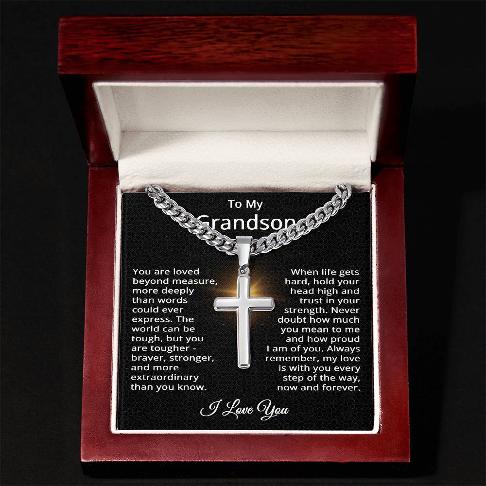 I Love You Gifts for Grandson I Love You Necklace Jewelry