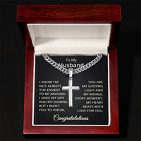 Load image into Gallery viewer, Congratulations Gifts for Husband Graduation Jewelry for Him - Graduate Necklace
