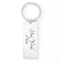 Load image into Gallery viewer, Regalos para Hombre - Llavero Personalizado para Esposo - Acero Inoxidable - Cumpleaños y Navidad
