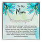 Personalized Gifts for Mom – Custom Mothers Day Necklace - Name Jewelry for Mom