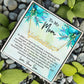 Mom Est 2009 Gift Ideas - Personalized Mothers Day Necklace - Custom Mom Jewelry - To My Mom Necklace from Son