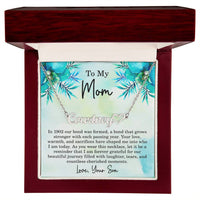 Load image into Gallery viewer, Mom Est 1902 Gift Ideas - Personalized Mothers Day Necklace - Custom Mom Jewelry - To My Mom Necklace from Son
