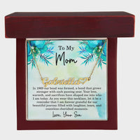 Load image into Gallery viewer, Mom Est 1969 Gift Ideas - Personalized Mothers Day Necklace - Custom Mom Jewelry - To My Mom Necklace from Son
