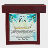 Load image into Gallery viewer, Mom Est 2044 Gift Ideas - Personalized Mothers Day Necklace - Custom Mom Jewelry - To My Mom Necklace from Son
