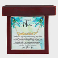 Load image into Gallery viewer, Mom Est 2003 Gift Ideas - Personalized Mothers Day Necklace - Custom Mom Jewelry - To My Mom Necklace from Son
