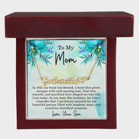 Load image into Gallery viewer, Mom Est 1921 Gift Ideas - Personalized Mothers Day Necklace - Custom Mom Jewelry - To My Mom Necklace from Son
