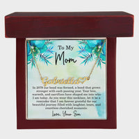 Load image into Gallery viewer, Mom Est 2078 Gift Ideas - Personalized Mothers Day Necklace - Custom Mom Jewelry - To My Mom Necklace from Son
