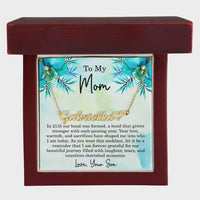 Load image into Gallery viewer, Mom Est 2115 Gift Ideas - Personalized Mothers Day Necklace - Custom Mom Jewelry - To My Mom Necklace from Son
