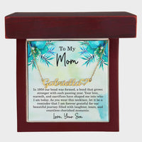 Load image into Gallery viewer, Mom Est 1950 Gift Ideas - Personalized Mothers Day Necklace - Custom Mom Jewelry - To My Mom Necklace from Son
