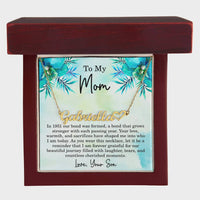 Load image into Gallery viewer, Mom Est 1951 Gift Ideas - Personalized Mothers Day Necklace - Custom Mom Jewelry - To My Mom Necklace from Son
