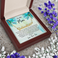 Personalized Necklace for Mom from Son – Custom Mothers Day Necklace - Name Jewelry for Mom