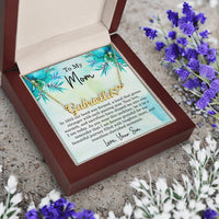 Load image into Gallery viewer, Mom Est 1933 Gift Ideas - Personalized Mothers Day Necklace - Custom Mom Jewelry - To My Mom Necklace from Son
