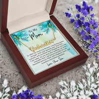 Load image into Gallery viewer, Mom Est 1953 Gift Ideas - Personalized Mothers Day Necklace - Custom Mom Jewelry - To My Mom Necklace from Son
