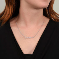 Load image into Gallery viewer, Personalized Name Necklace for Daughter, Custom Jewelry Gift for Granddaughter - Her Name
