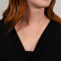 Load image into Gallery viewer, Personalized Name Necklace for Daughter, Custom Jewelry Gift for Granddaughter - Her Name
