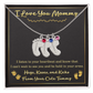 Personalized Mother’s Day Gift for Expecting Mom – Necklace from Tummy for New Mom – Gift for Women During Pregnancy