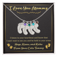 Personalized Mother’s Day Gift for Expecting Mom – Necklace from Tummy for New Mom – Gift for Women During Pregnancy