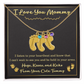 Personalized Mother’s Day Gift for Expecting Mom – Necklace from Tummy for New Mom – Gift for Women During Pregnancy