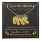 Personalized Mother’s Day Gift for Expecting Mom – Necklace from Tummy for New Mom – Gift for Women During Pregnancy