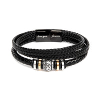 Load image into Gallery viewer, Promise Bracelet for Husband Husband Christmas Gifts from Wife Husband Valentine's Day Gifts for Him I Know For Sure That You Are the One I want to Be With Husband Love You Forever Bracelet ShineOn Fulfillment
