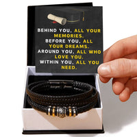 Load image into Gallery viewer, Graduation Gifts for Him Son Graduation Gifts from Mom Behind You All You Memories Within You All You Need ShineOn Fulfillment
